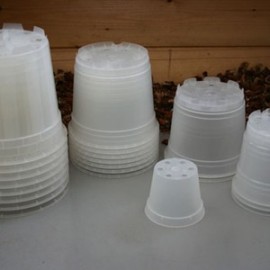Pots Transparents Ø 15 cm